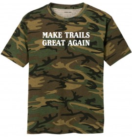 T-shirt Support your local trails